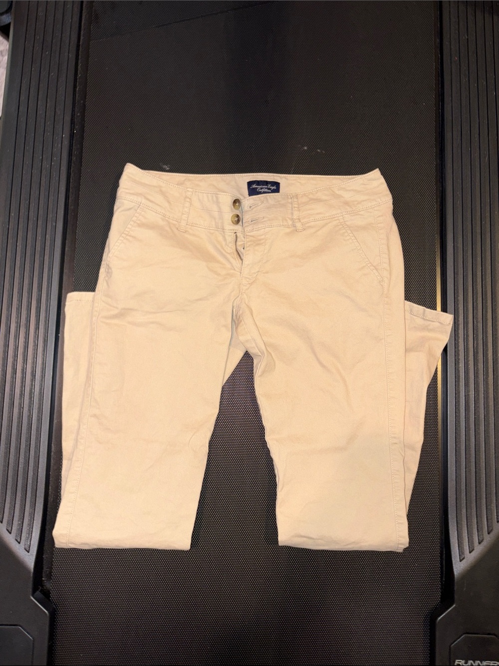 American Eagle Khaki Stretch Pants